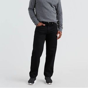 Men’s Levi’s Black 550 Jeans Denim W32 L36 32 NEW